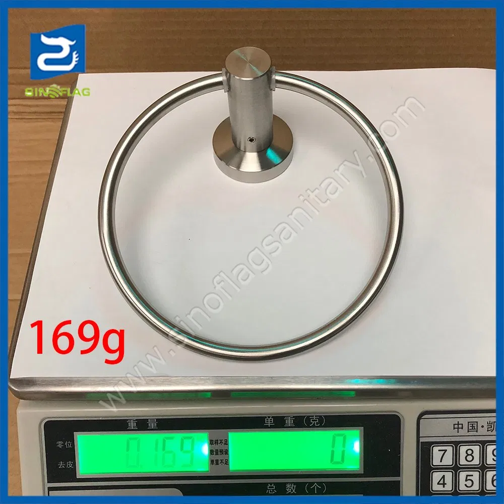 Inox 6PCS Hotel Hardware Kit Stainless Steel Bathroom Accessories Set