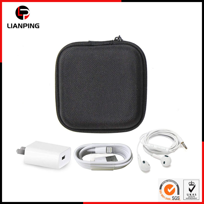 Ударопрочный чехол для наушников EVA с карманом