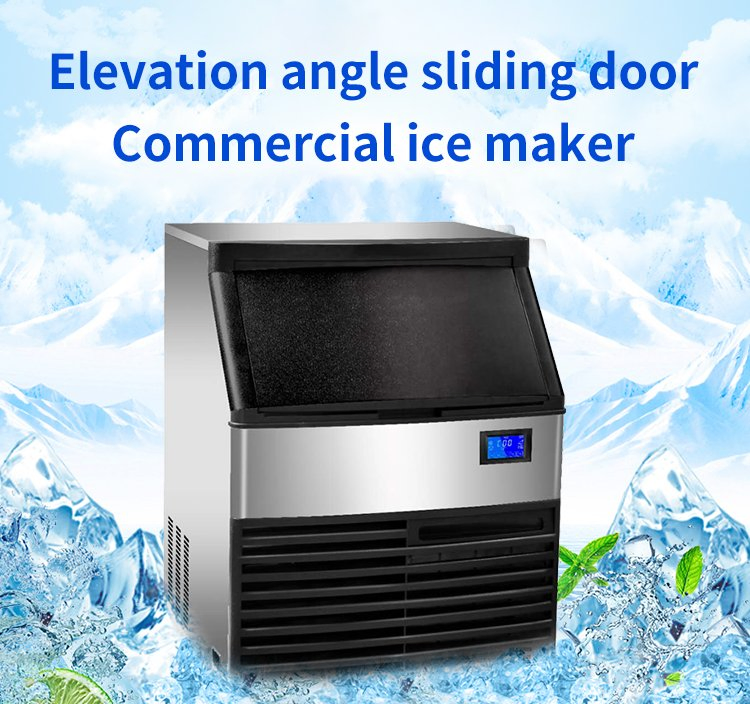 Cube Ice Maker Machine 75kg/24h Profession Commercial Energy Saving Long Life