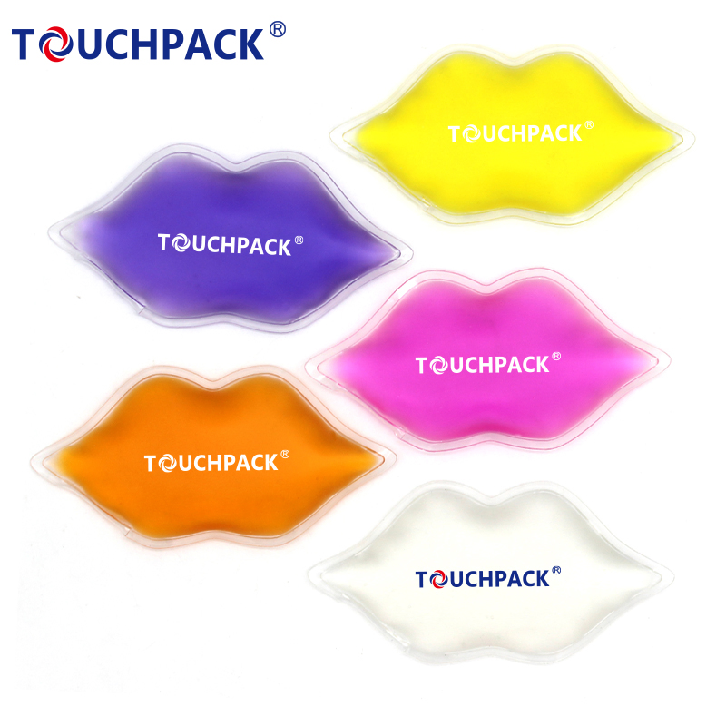 Wholesale Customized Hot Cold Lip Gel Pack Reusable Lip Ice Pack Cooling Lip Gel Pack