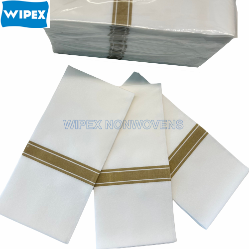 Disposable Spunlace Dinner Airlaid Napkin Paper with Customer Logo Absorbent Table Napkin
