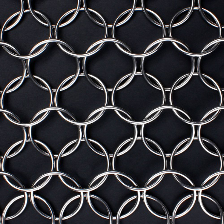 Decorative Chain Mail Ring Mesh Metal Curtain