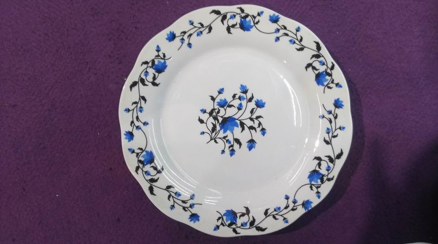 5-10.5inch Flat Meat Dinner Plate Porcelainware Ceramic Tableware