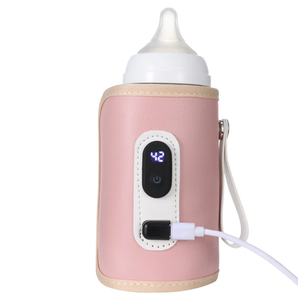 Portable USB Baby Bottle Warmer with Digital Temperature Control