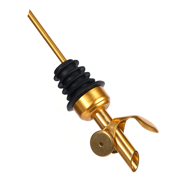 Elegant Rose Gold Wine Aerator and Pourer for Easy Use