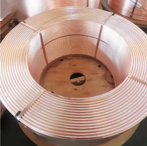 ASTM B280 1 1/4"X1.20 mm Copper Tube for Oxygen and Medical Gas Pipelines