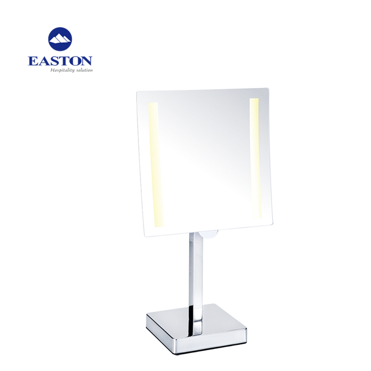Wholesale Hotel Wall Mounted Bathroom Mirror with LED Light