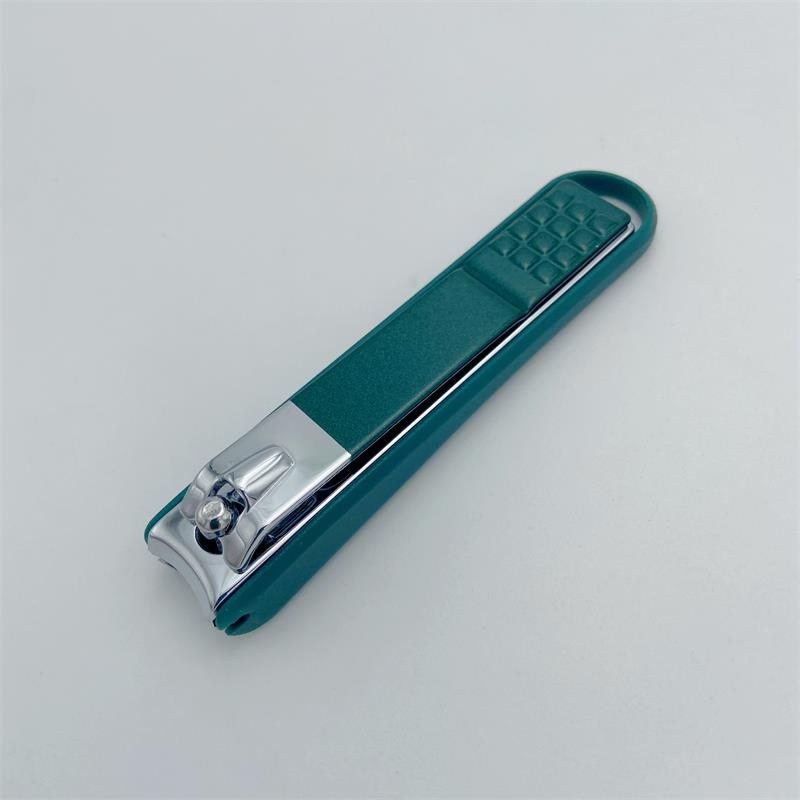 Colorful Manicure Pedicure Tools Anti Splash Big Toe Nails Clipper Cutter with Painting Handle
