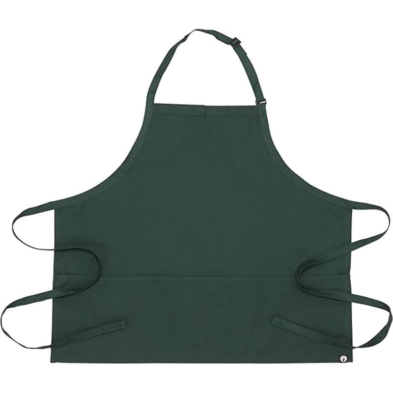 Aprons for Christmas Baking Items High Quality BBQ Reusable Antifouling Polyester Apron for Cleaning