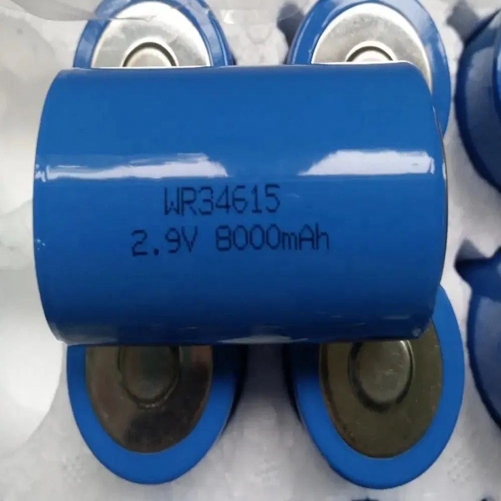 Литиевая батарея Li-SO2 WR34615 2.9V 8000мАч
