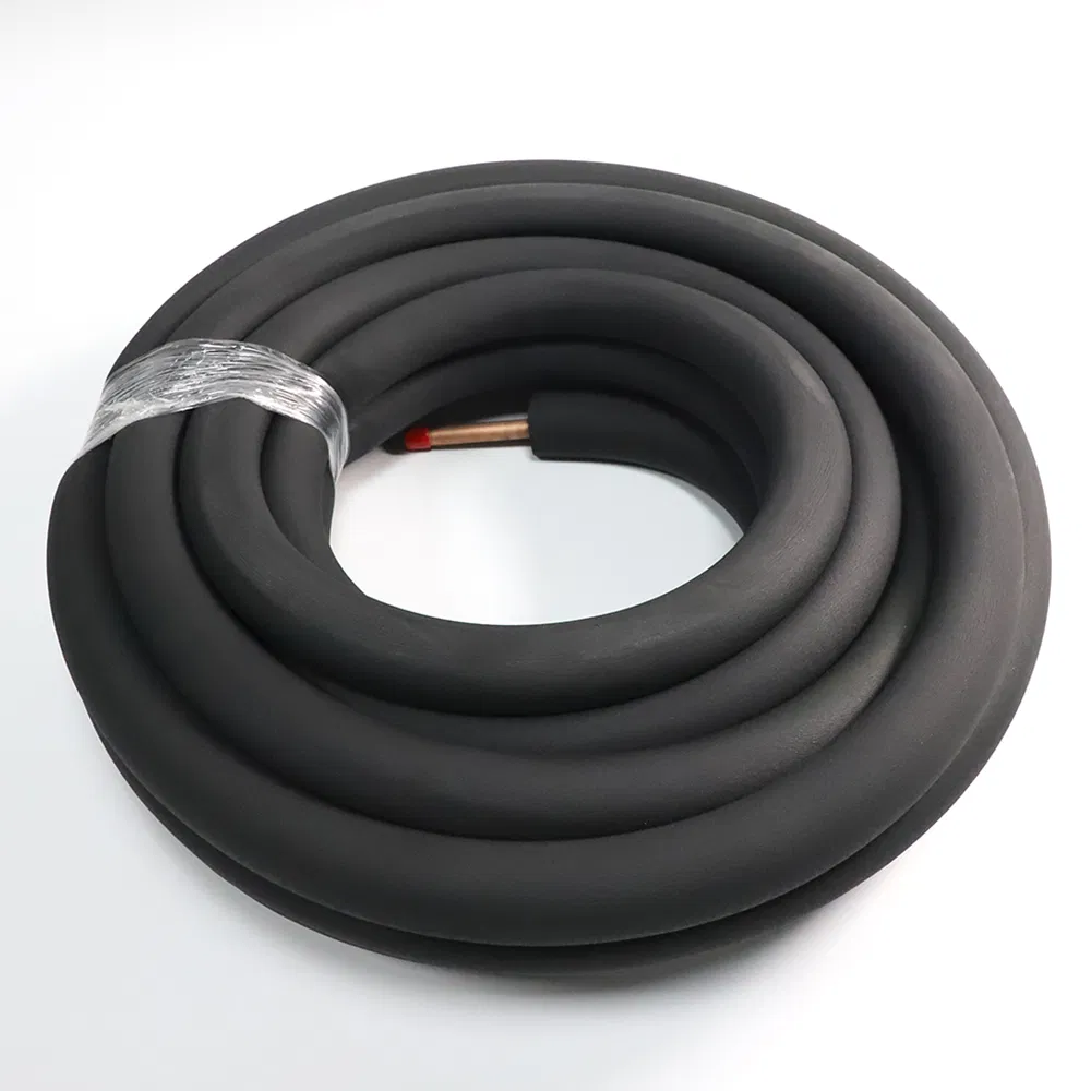 Copper Pair Coils Black Rubber Insulated 100FT 164FT
