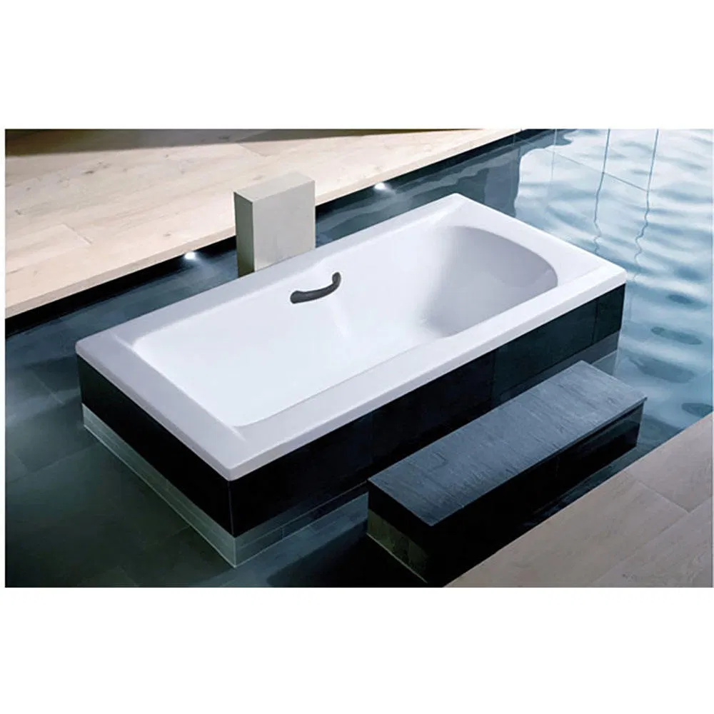 Modern Corner Whirlpool Bath Tub - 1.3m to 1.8m Acrylic Design