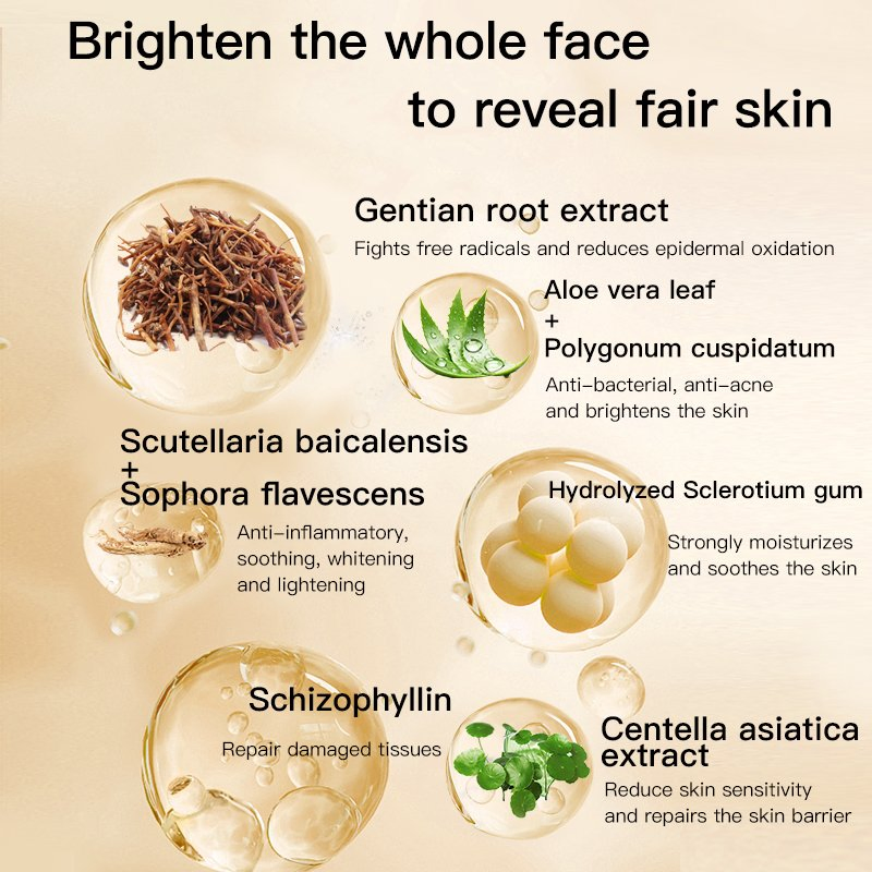 Asian Skin Oil-Control Hydration Refreshing Care Sensitive Skin Face Mask