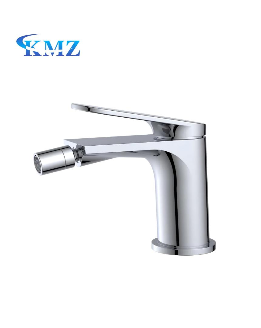 Brass Bathroom Faucet Mixer Tap Single Hole Hot and Cold Water Tap Bidet Faucet Mixer with Ceramic Valve Core