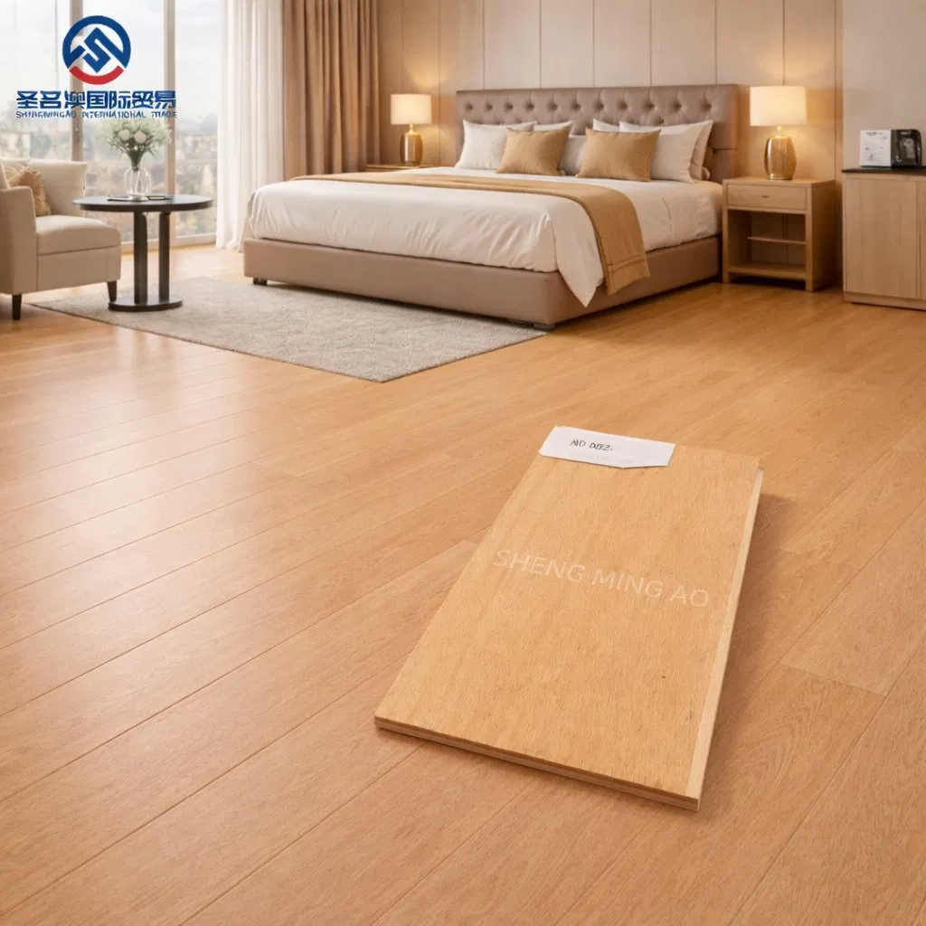 Engineered Wood Flooring High Stability Oak Timber Floor for Large Scale Hotel and Residential Development Projects