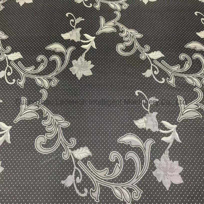 60-80 Grams Breathable Mattress Printed Polyester Tricot Knitted Fabric