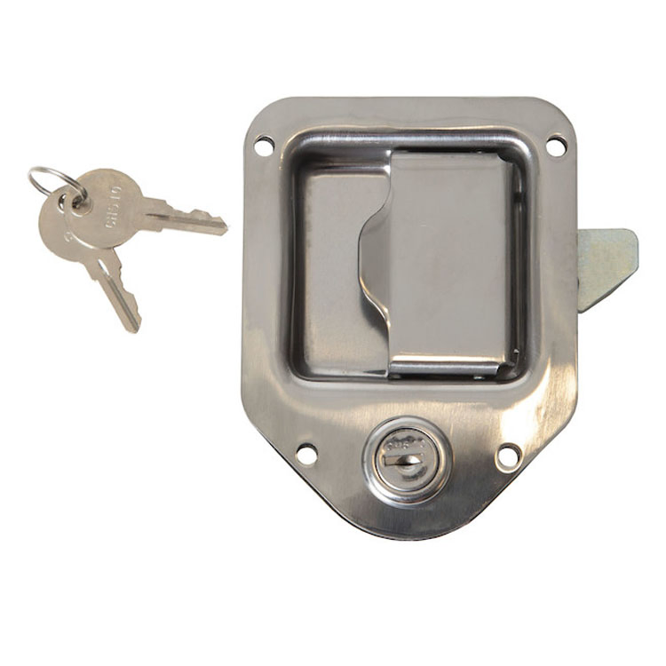 Stainless Steel Metal Truck Toolbox Handle Door Lock Paddle Lock
