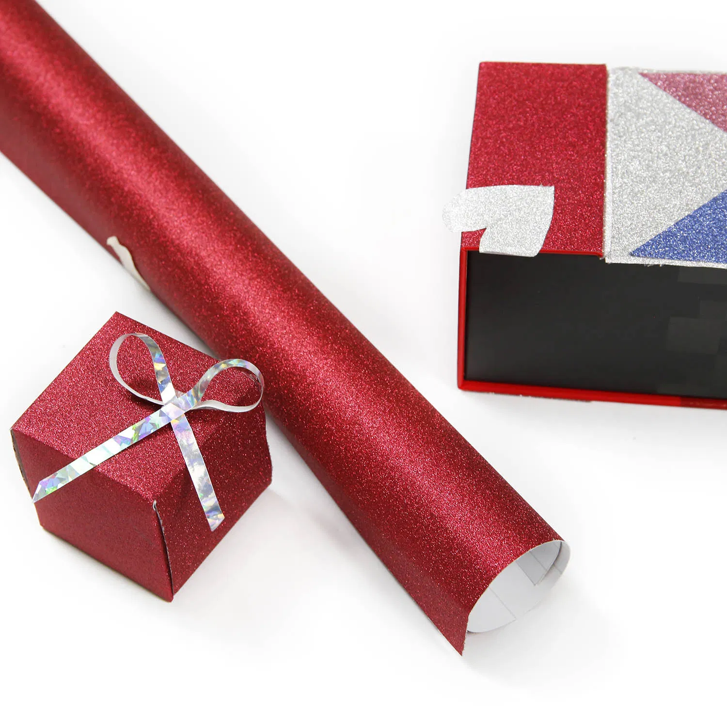 1.22*50m/0.61*50m Roll PP Glitter Color Cutting Vinyl Poster Materials for Machine