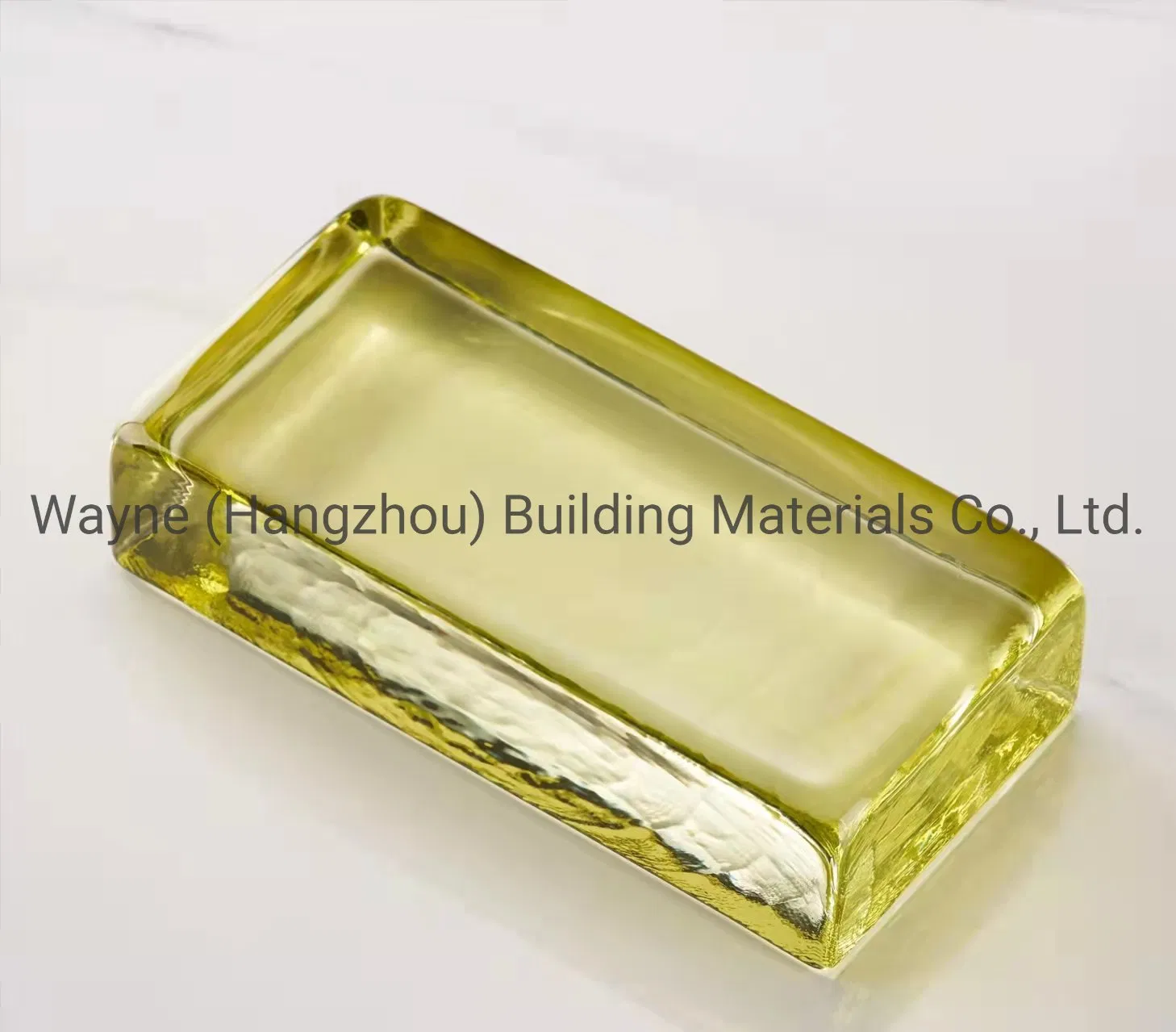 High Quality 200X100X50mm Solid Clear Colorful Glass Crystal Block Brick