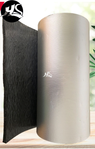 Rubber and Plastic Insulation Board Nitrile Rubber/PVC Customized Aluminum Foil Self-Adhesive Foam Roll Insulation Material