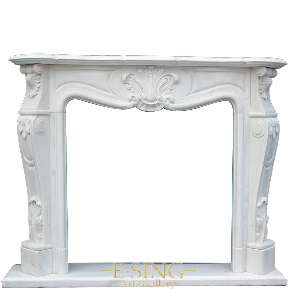 White Marble Fireplace New Designs French Fireplace Surround