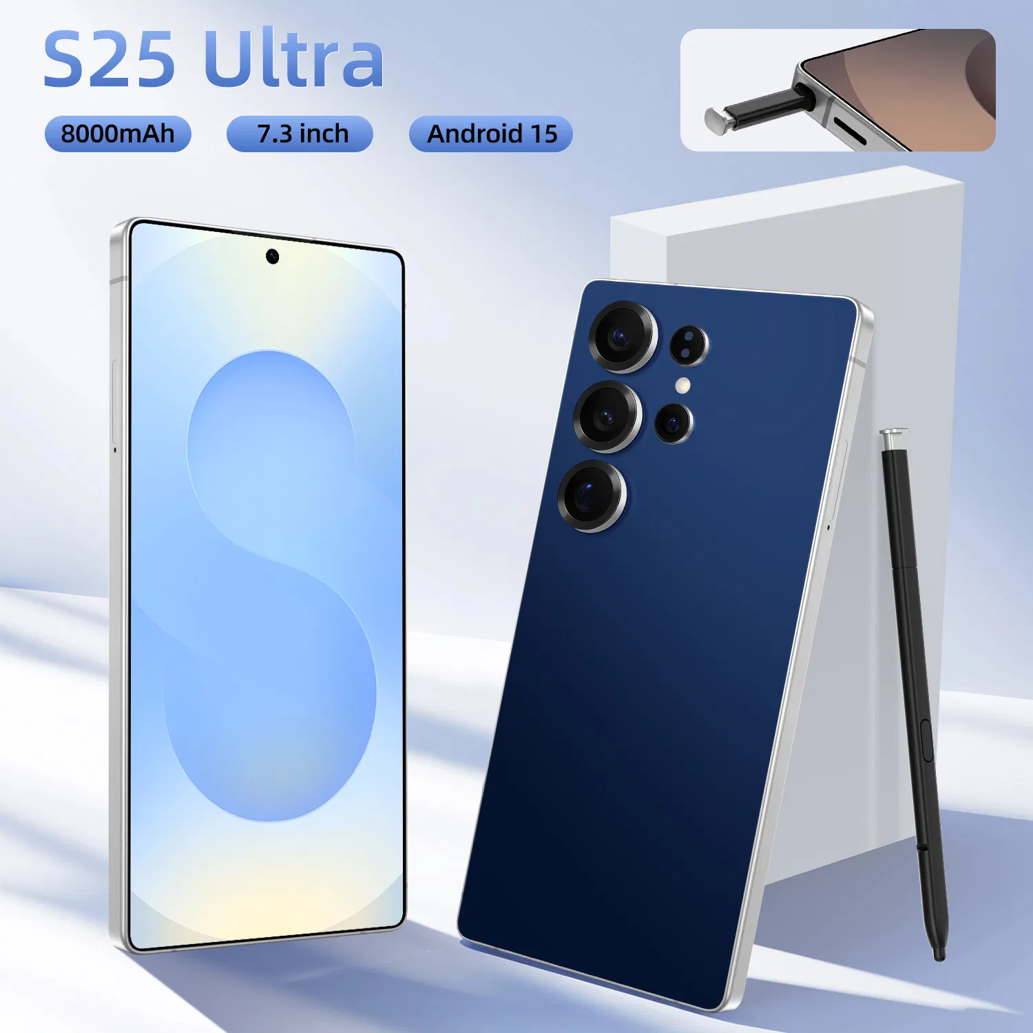 Смартфон S25 Ultra 7.3 дюйма с двойной SIM