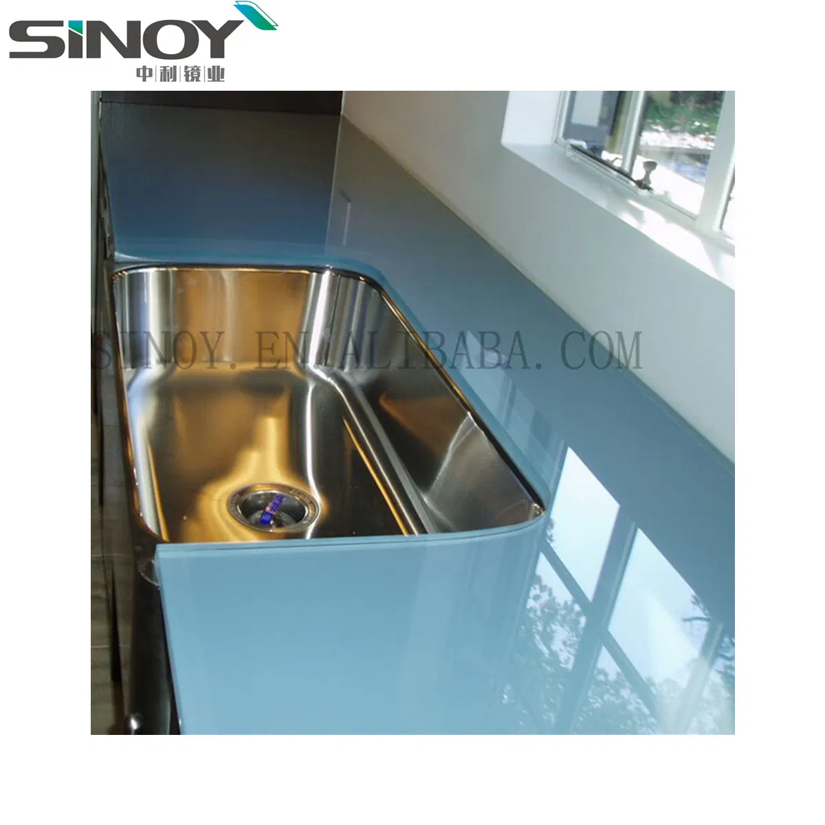 4mm 5mm 6mm Lacquered Kitchen Table Glass Sheet with M2 Price