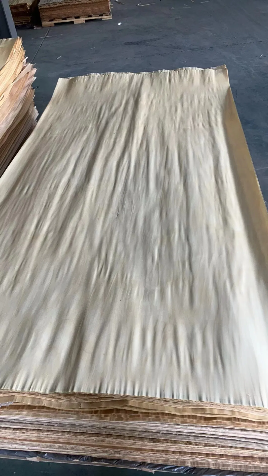 Face Red Oak Beach Veneer Poplar Wood Veneer in Linyi China
