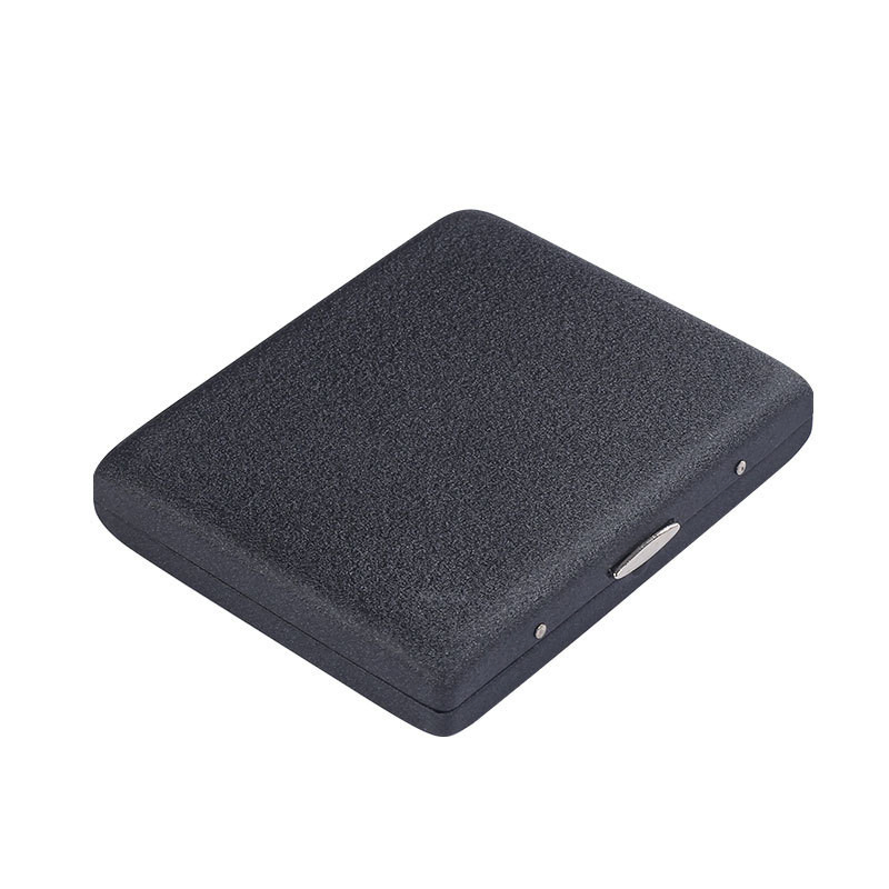 Ea447 Wholesale Storage Cigarette Case Cover Custom Box Fancy Luxury Holder Empty 20 Metal Blank Cases