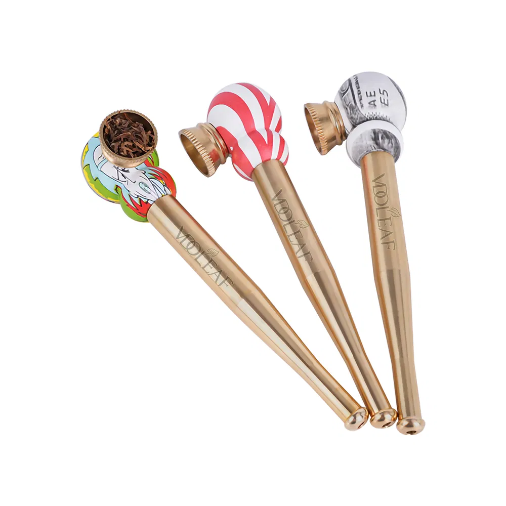 Hand Pipe Metal Bowl Pot Smoking Cigarette Spoon Hand Pipes Hookah DAB Rig Smoking