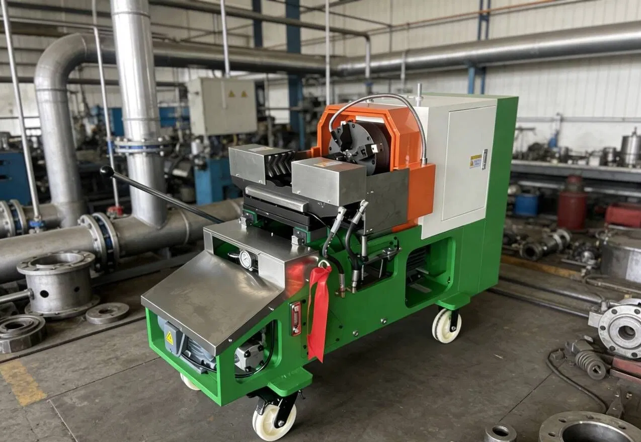 Pipe Threading Machine DN15-65/DN14-100 8 7kw Power Fast Shipping
