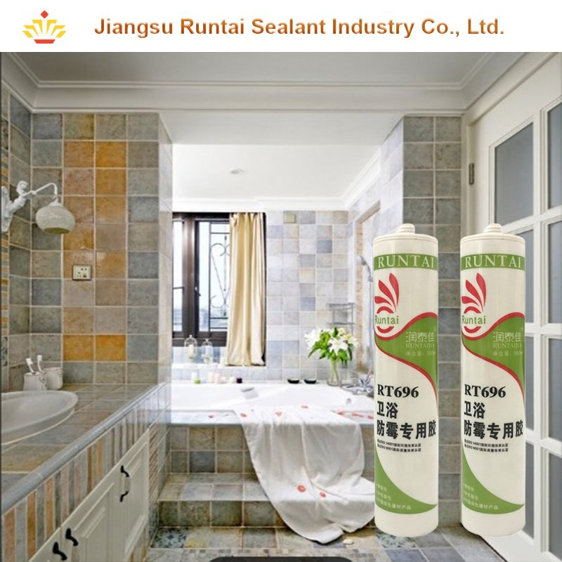 Fast-Acting Waterproof Silicone Sealant for Kitchen & Bath