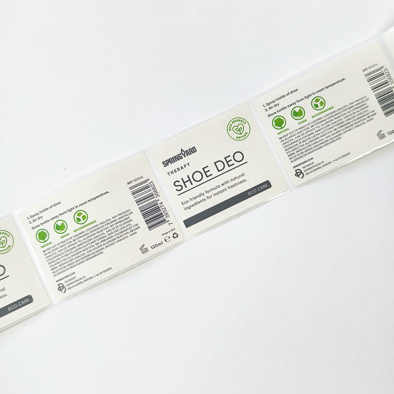 China Custom PVC Vinyl Paper Self Adhesive Laser Label Logo Sticker Printing