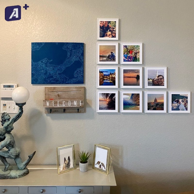 Removal and Restickable Mixtile Photo Frame Ready to Ship