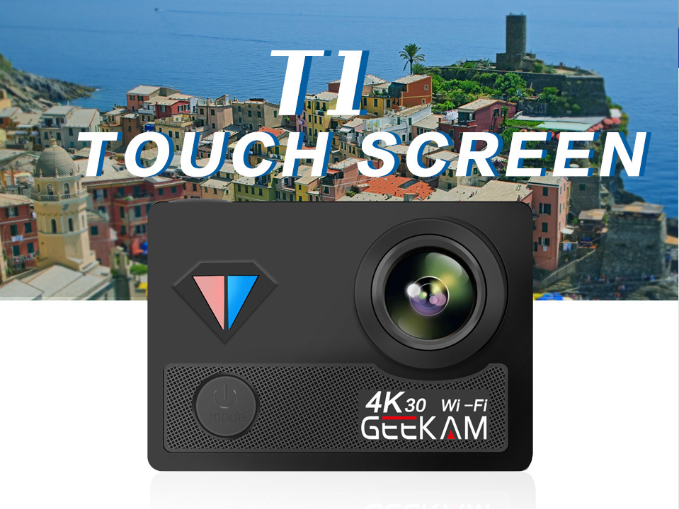 T1 Action 4K HD Waterproof Video Hidden Sport Cam Action Digital Camera