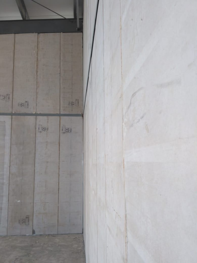 Fiber Cement Sheet for EPS Sandwich Panel 610X2270/610X2440/610X3000/600X3000/1200X3000 100% Non-Asbestos Autoclaved Fireproof Waterproof Square Edge Tapered