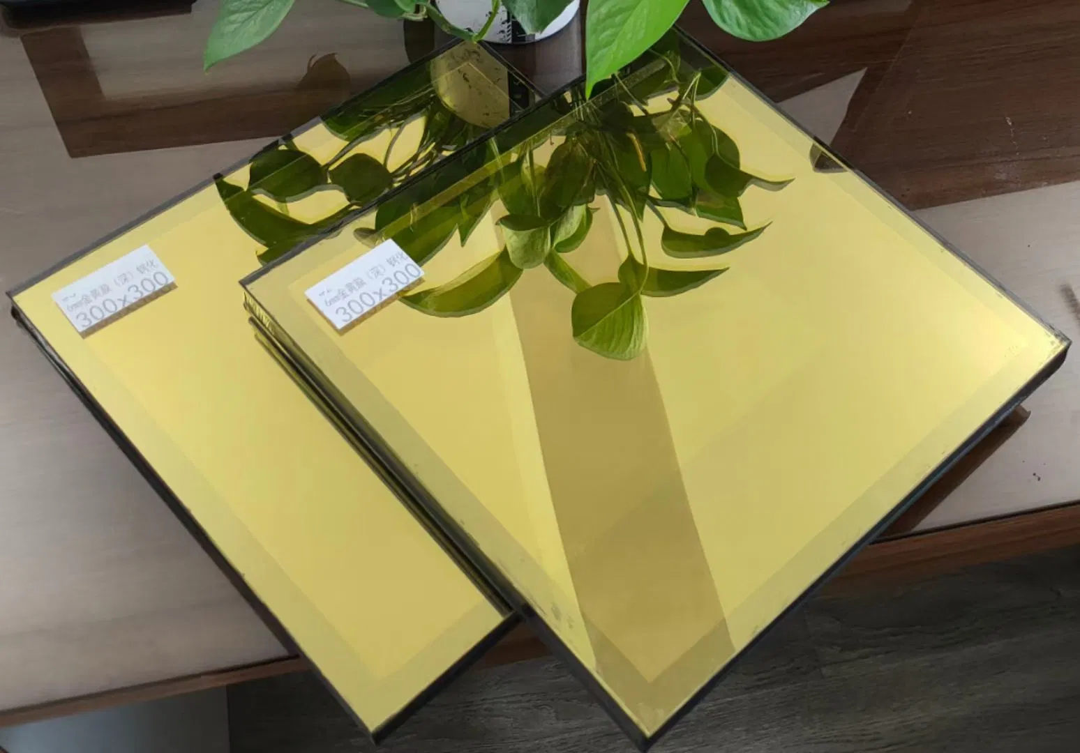 Golden Colour Hollowed Insulated Glass