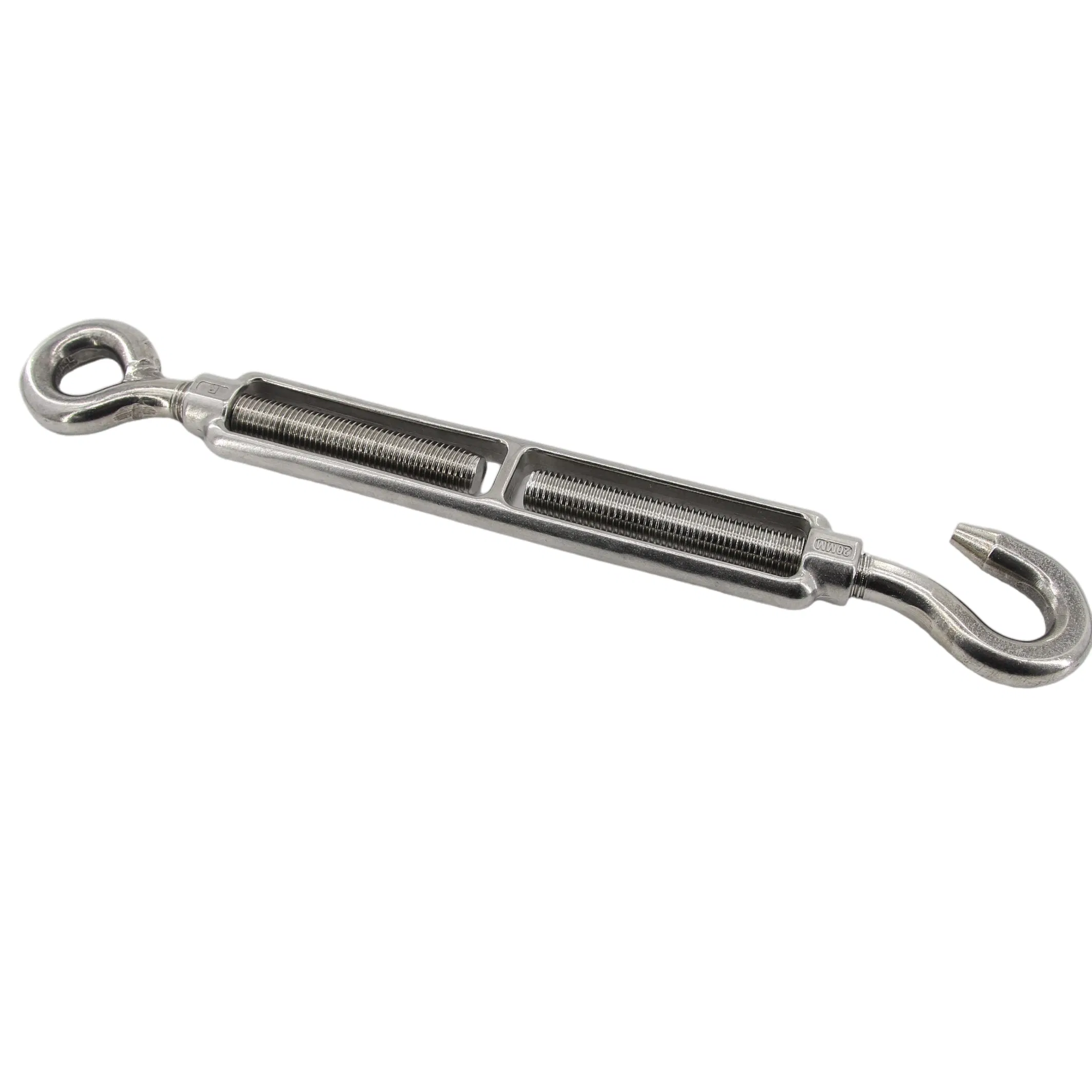 Premium Quality Stainless Steel Hardware Rigging Wire Rope J Hook Turnbuckle with Eye and Eye