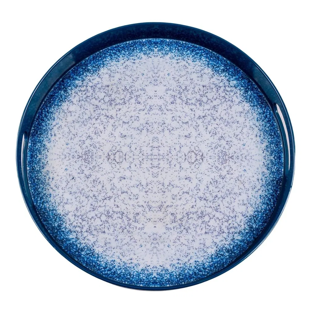 Large Size Round Shape PP Material Disposable Plastic Concierge-Level Charger Plate