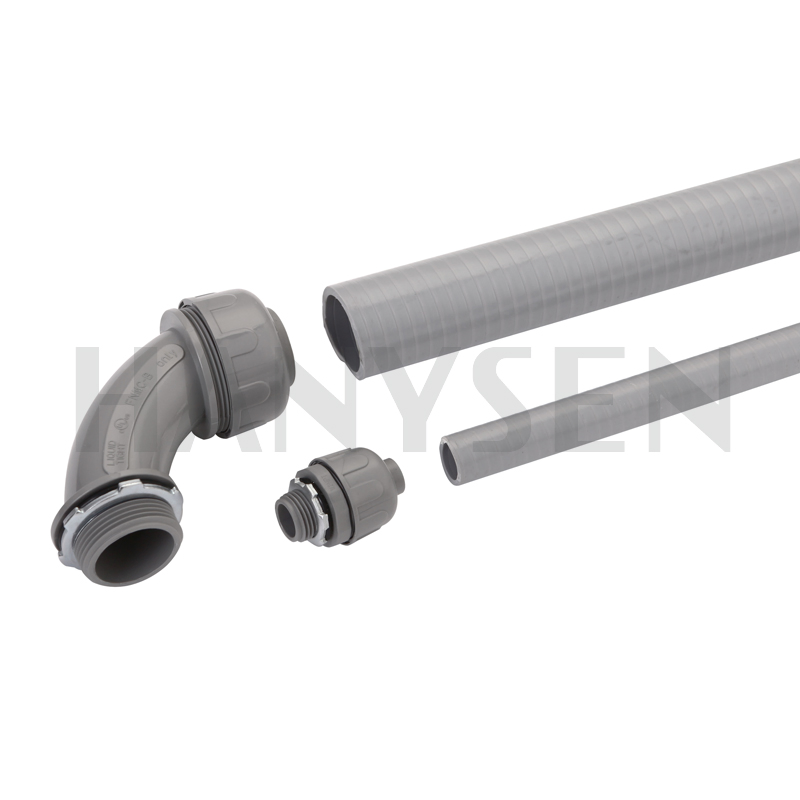 UL PVC Liquidtight Flexible Conduit Straight Connector Quick Non-Metallic