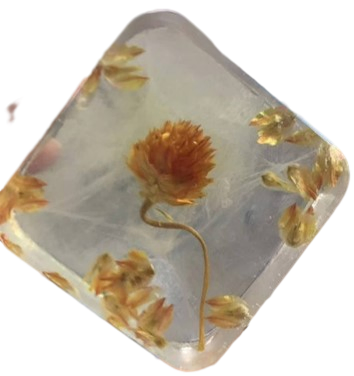 Radiant Chamomile Flower Soap Glow Facial Cleansing Soap