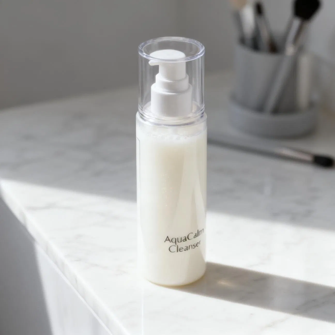 Custom Biodegradable Soft Glycerin Infused Face Cleanser for Environmentally Friendly Products Production