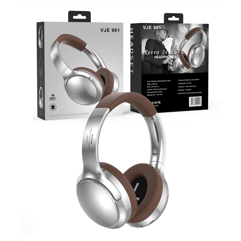 Беспроводные наушники VJE901 Over-Ear с шумоподавлением