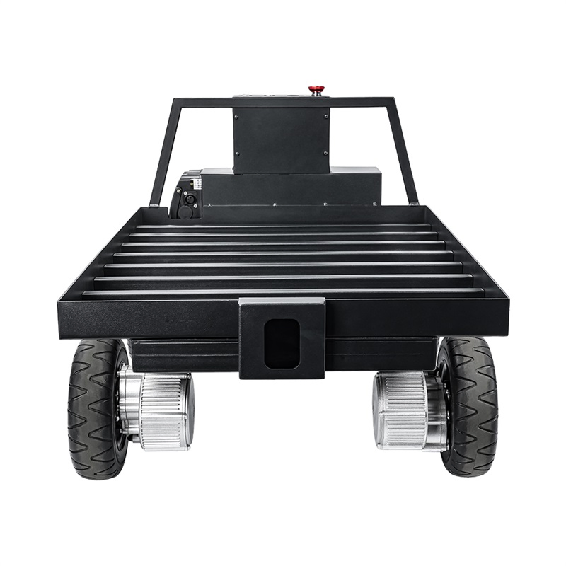 Following Industrial Robot Agv Vehicle with Solid Rubber Tires for Warehouse