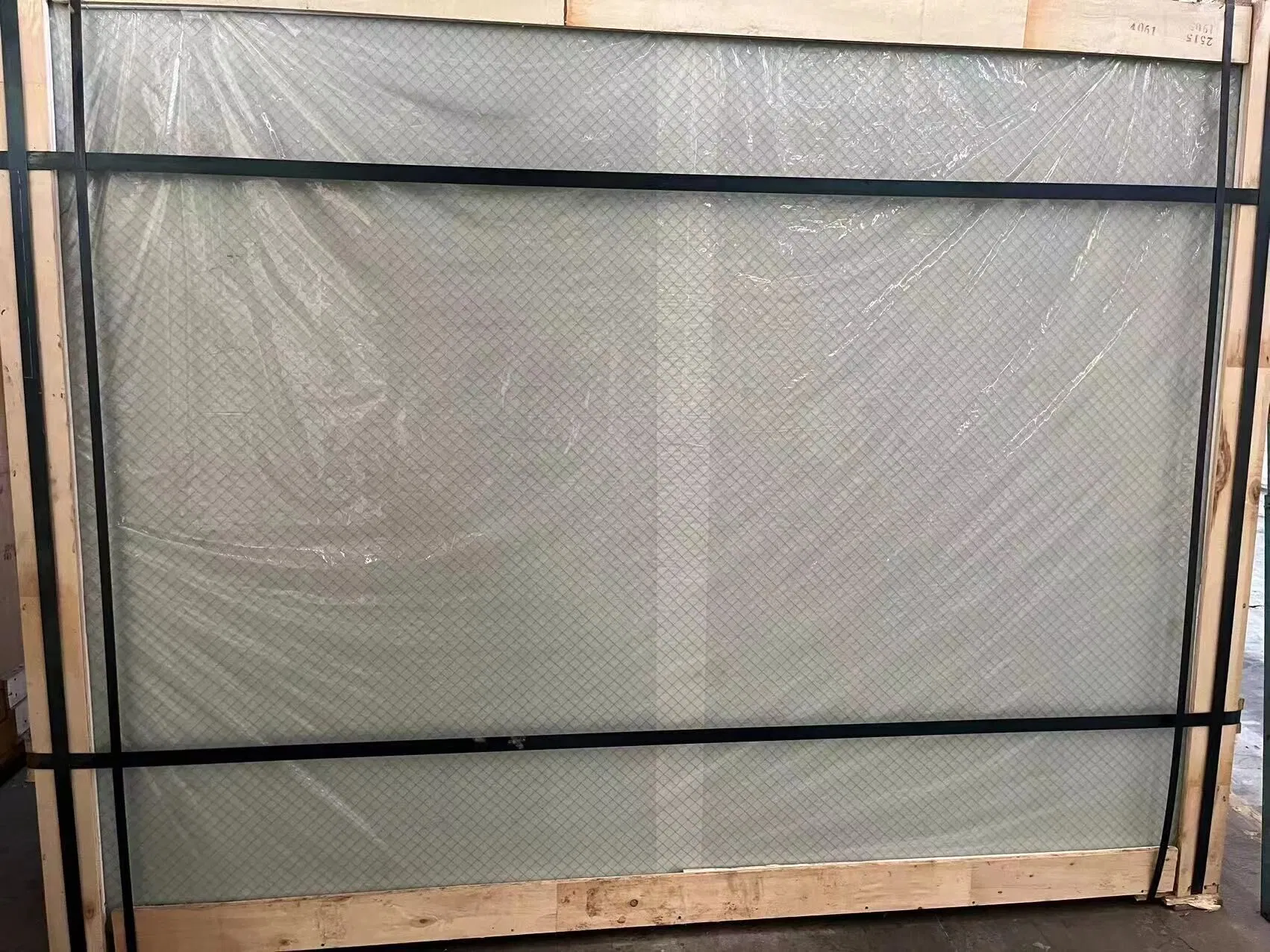 6mm Clear Nashiji Wired Glass Size 1500X2000 1830X2440 2000X2500mm