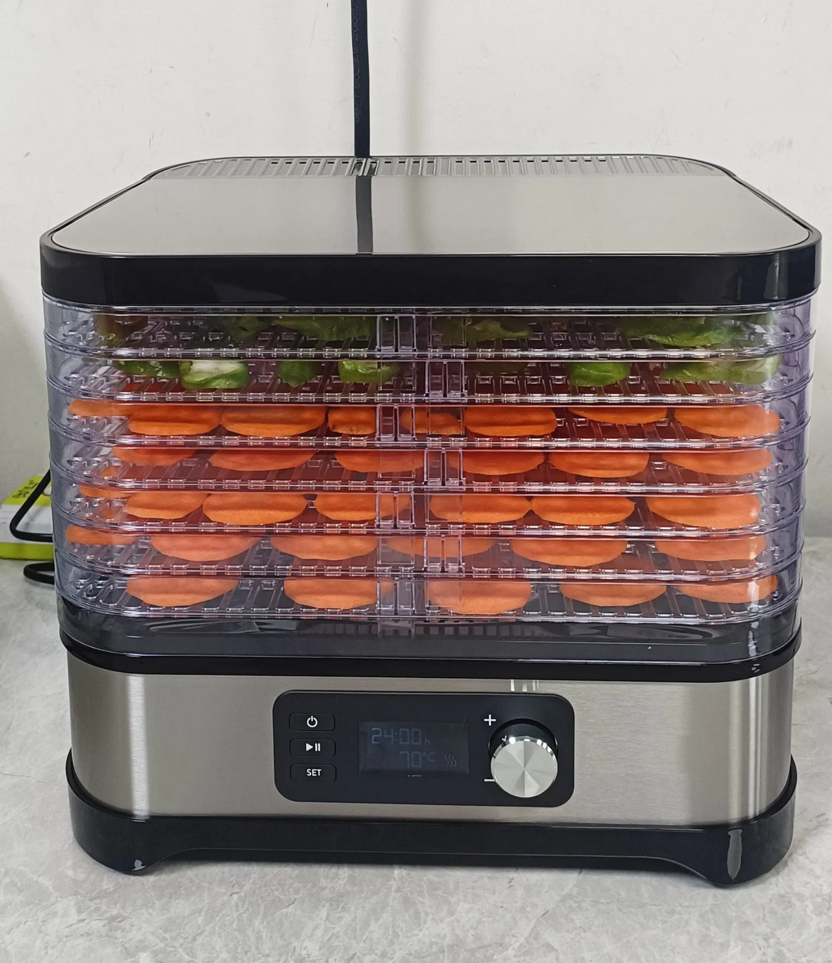 Ultimate Food Dehydrator with Adjustable Timer and Temperature Control
