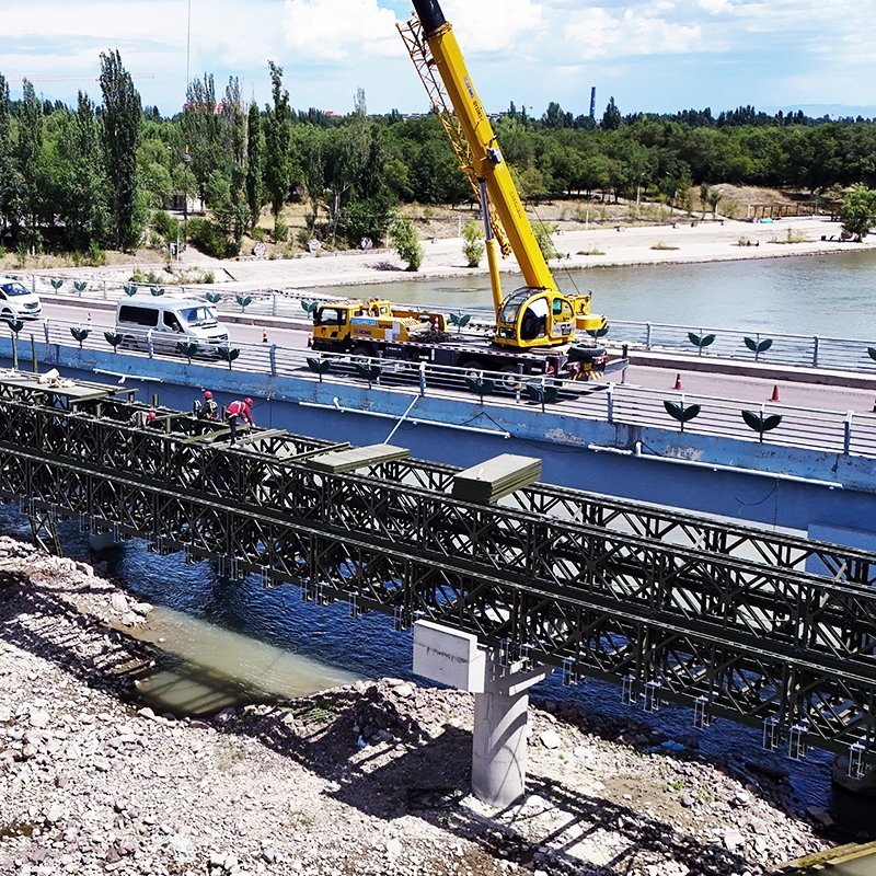 Durable Steel Suspension Bridge for Reliable Transportation Solutions