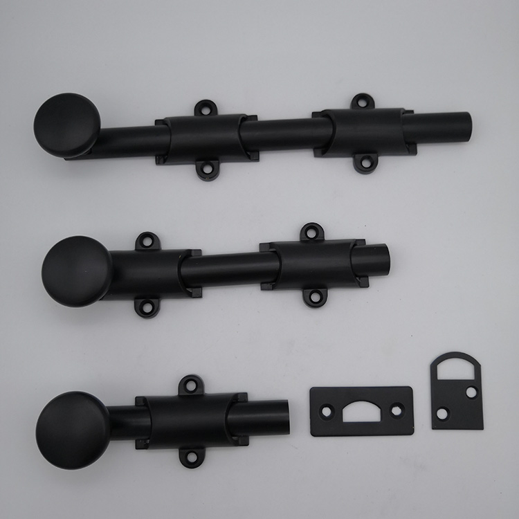 Gold Black Silver Solid Brass Classic Surface Flush Window Door Bolt