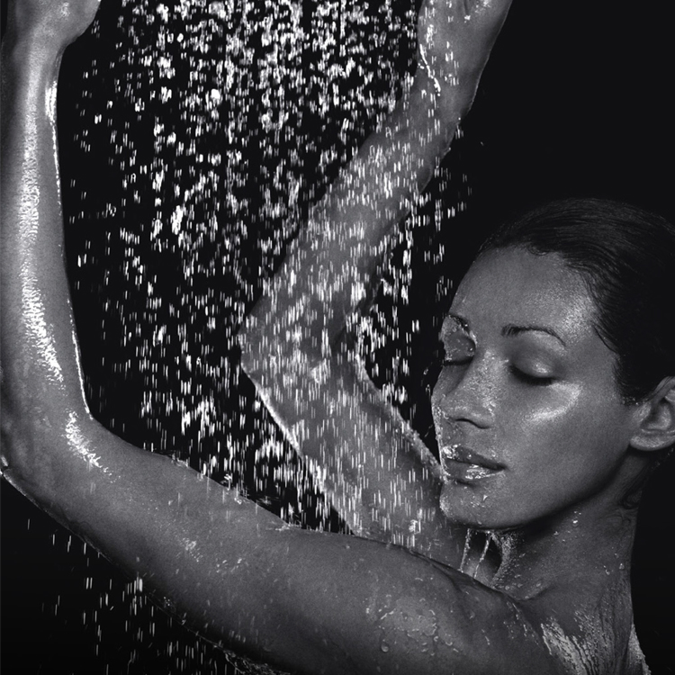 Sanipro New Products Europe 3 Way Brass Rainfall Shower System Hot and Cold Mixer Faucet Bathroom Black Shower Set