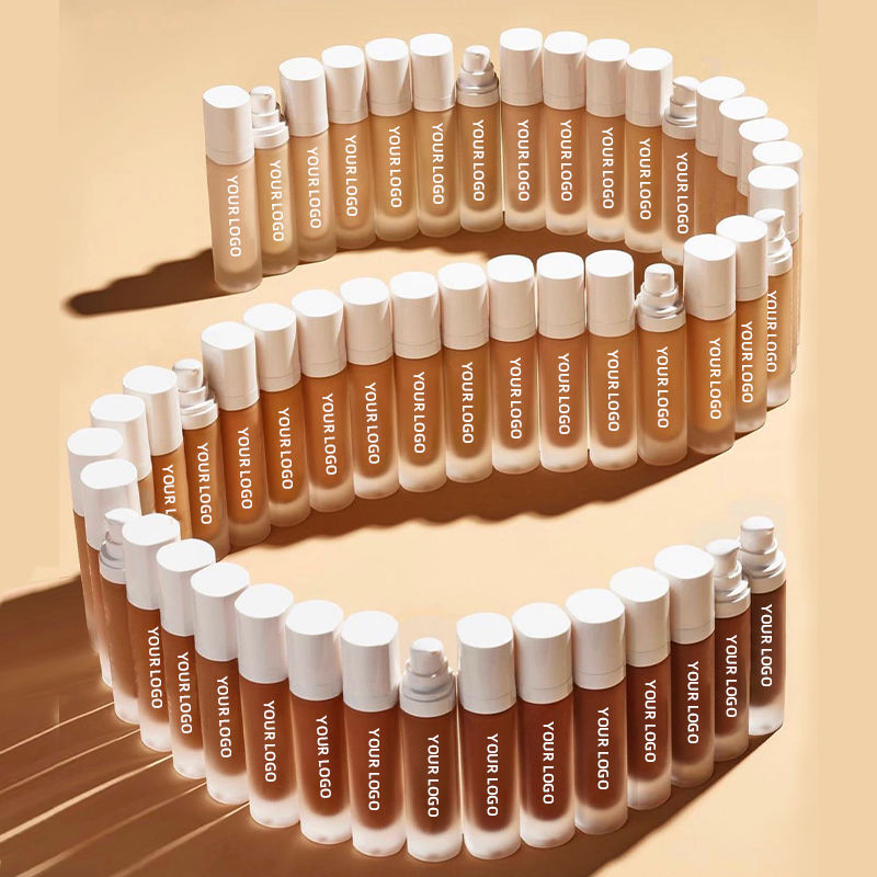 Face Powder Foundation Private Label Hydrating Liquid Bb Cream for Black Women Waterproof Makeup Foundation